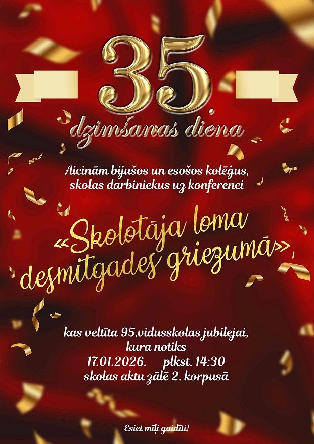 Cienijāmie skolas darbinieki!